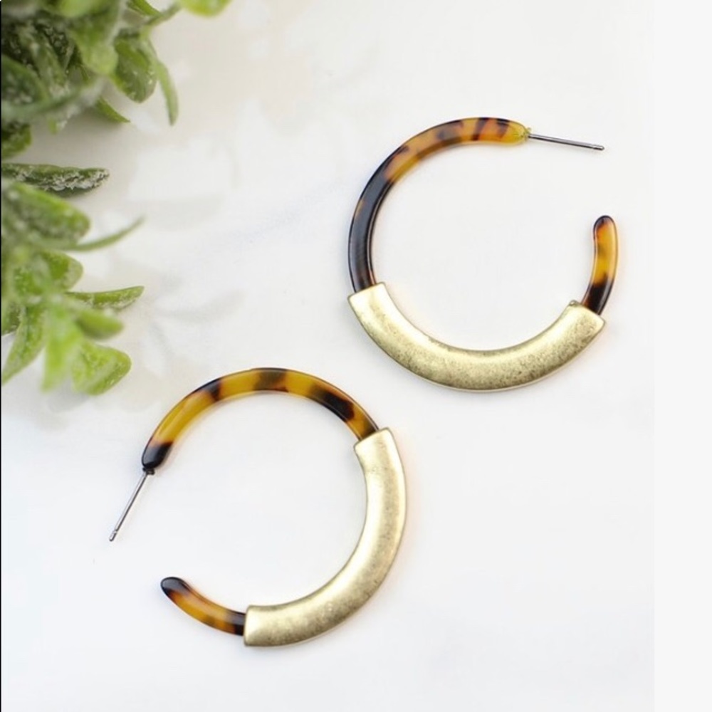 Tortoise Earrings